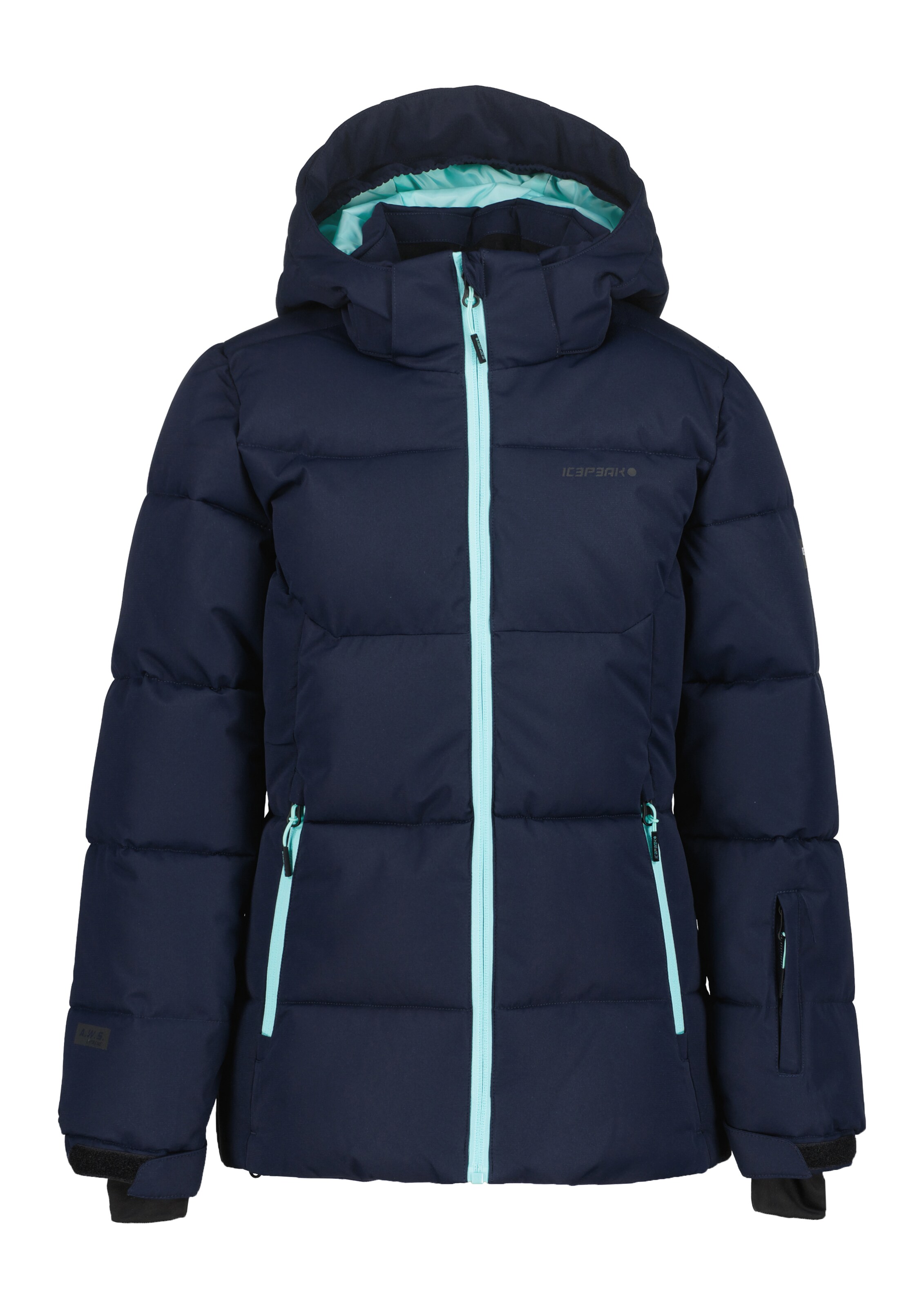 ICEPEAK Athletic Jacket 'Loris' in Blue: front