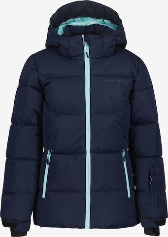 ICEPEAK Athletic Jacket 'Loris' in Blue: front