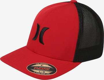 Casquette de sport Hurley en rouge : devant