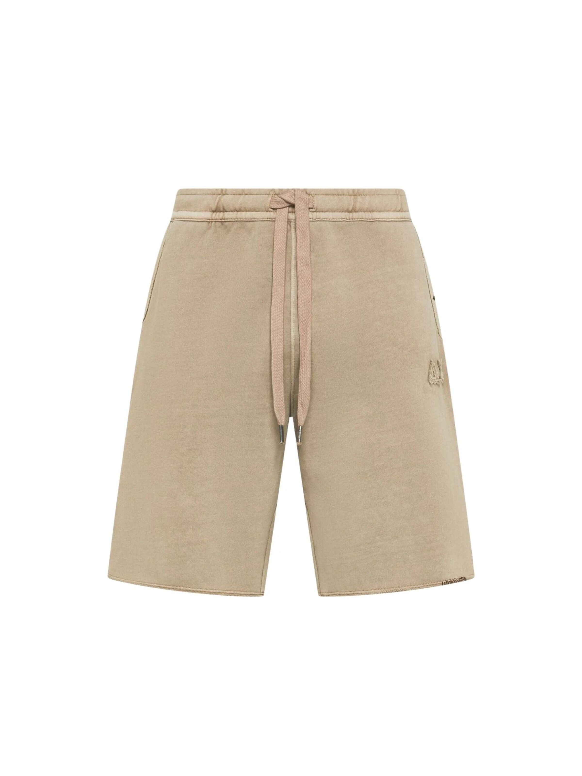 SUN68 Sportbroek 'F36145' in Beige: voorkant