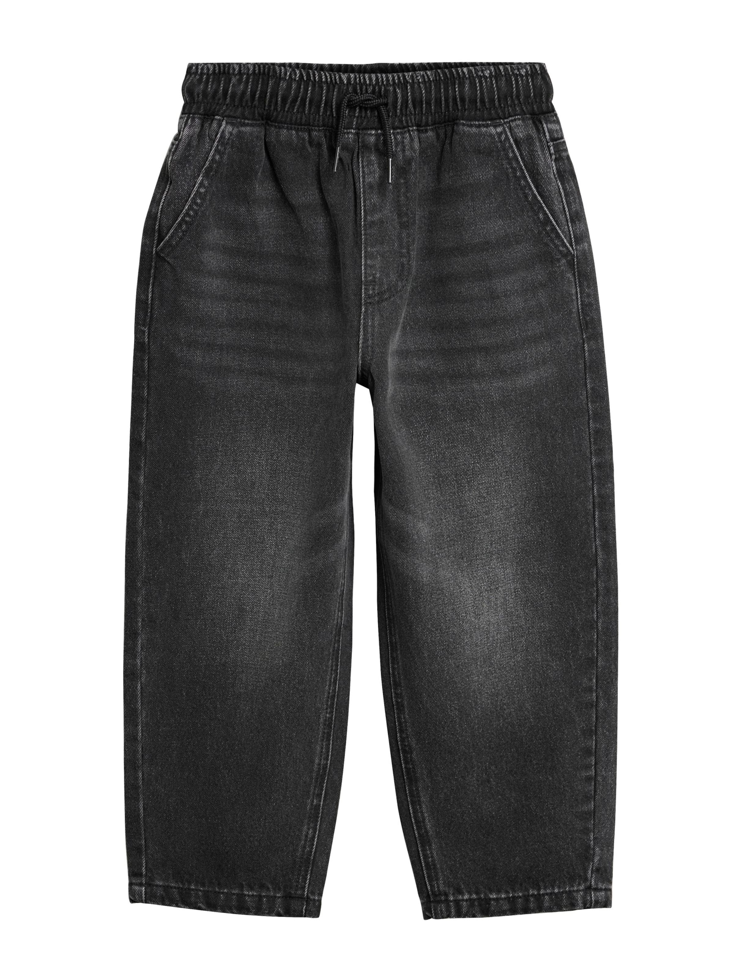 Next Baggy Jeans i svart: framsida