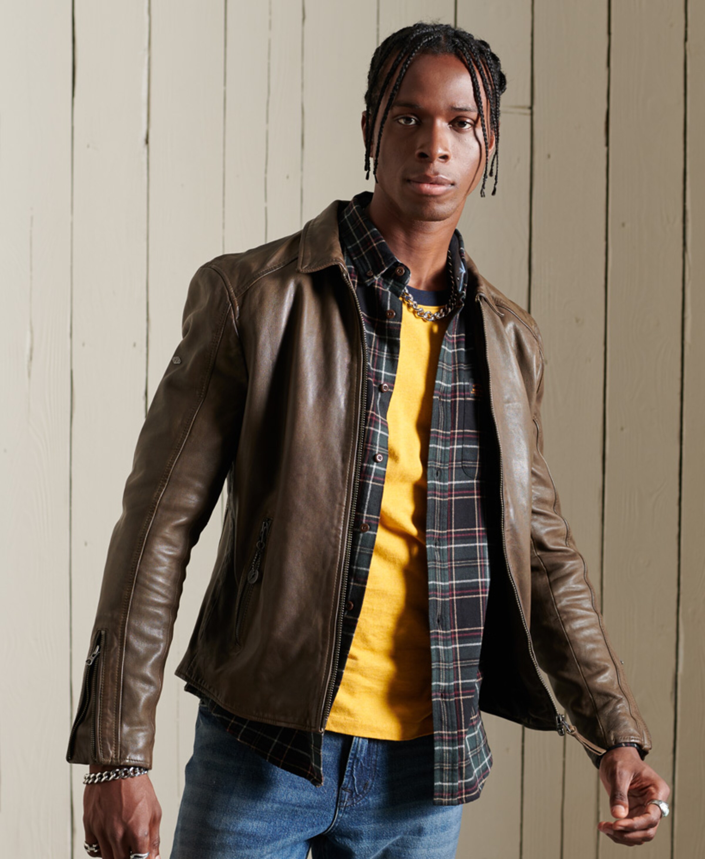 Superdry Leather jackets for men | Buy 