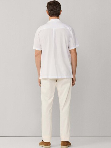 Hackett London Slim fit Overhemd 'Poplin Cruise' in Wit