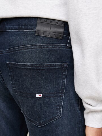 Coupe slim Jean 'Scanton' Tommy Jeans en bleu