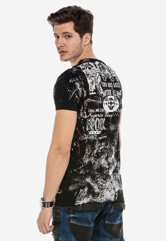 CIPO & BAXX Shirt 'RIDE OR DIE' in Schwarz