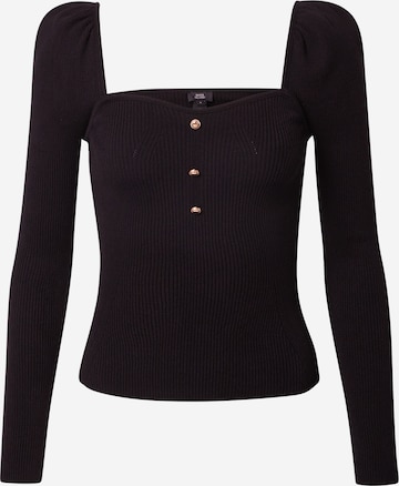 River Island Shirt 'Sweetheart' in Schwarz: predná strana