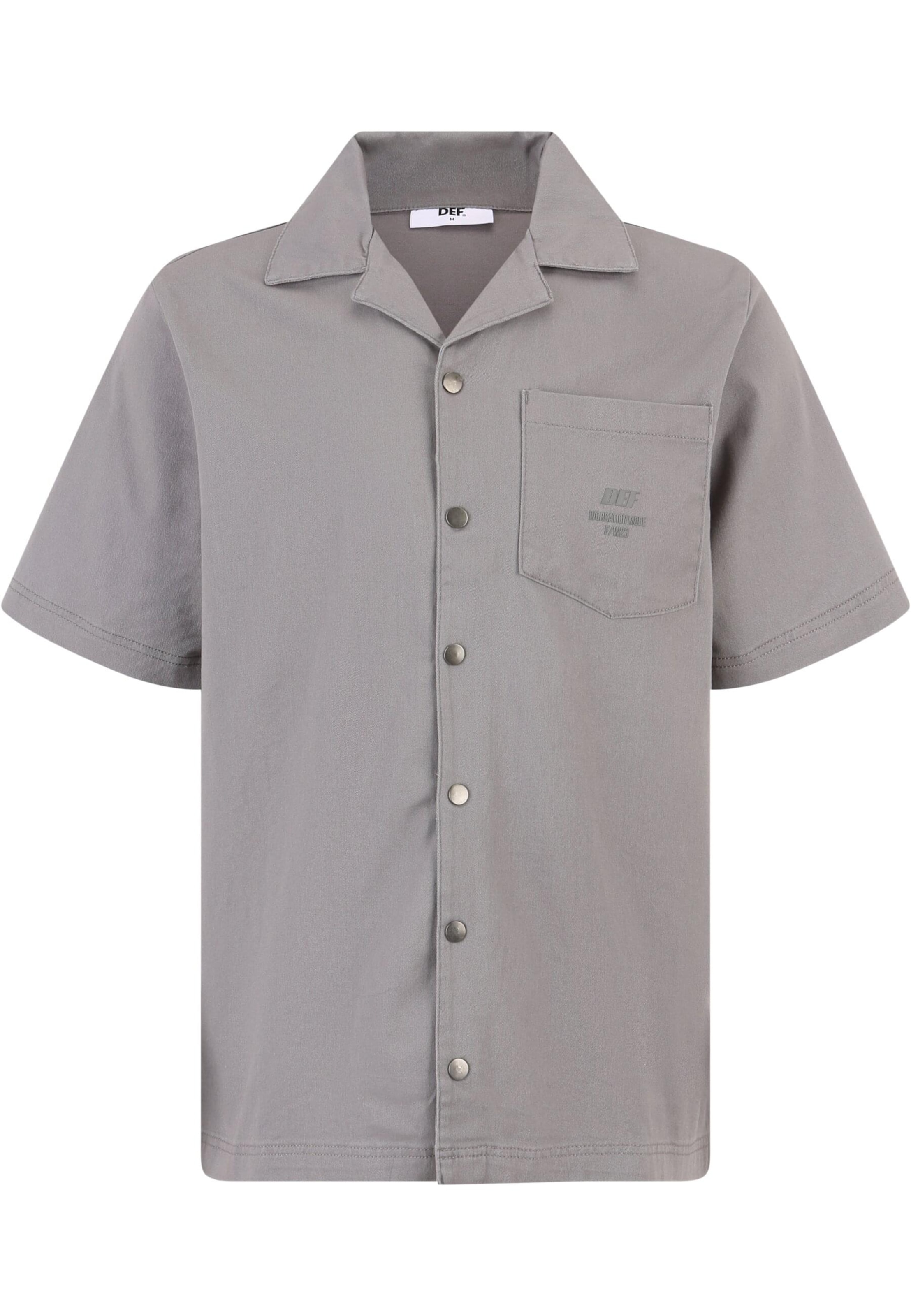 DEF Tavaline suurus Triiksärk 'Hamza ', värv hall: eest vaates