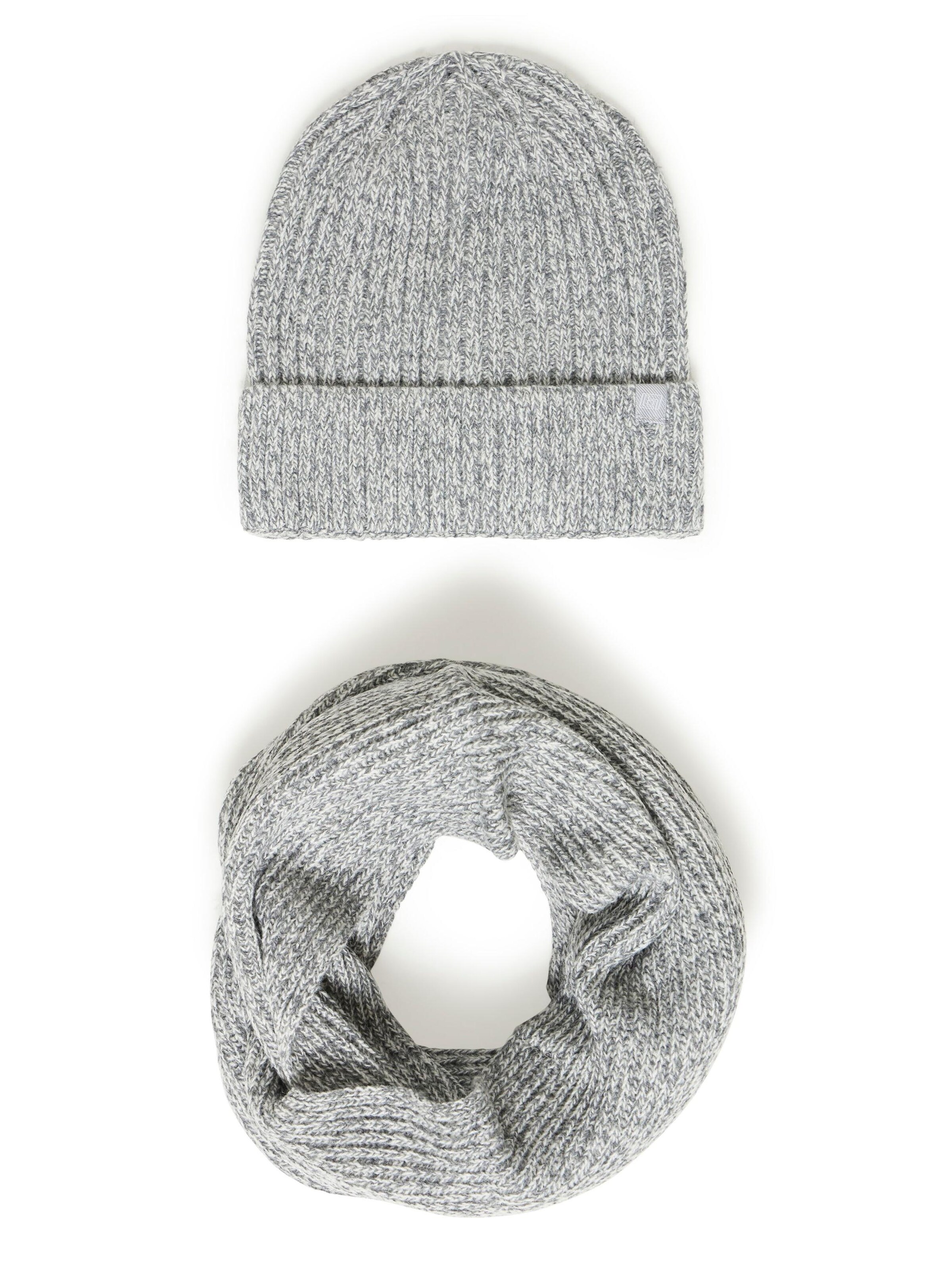 BLEND - Gorra ' BHSceal pack ' en gris: frente
