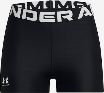 UNDER ARMOUR Скинни Спортивные штаны 'Authentics' в Черный: спереди