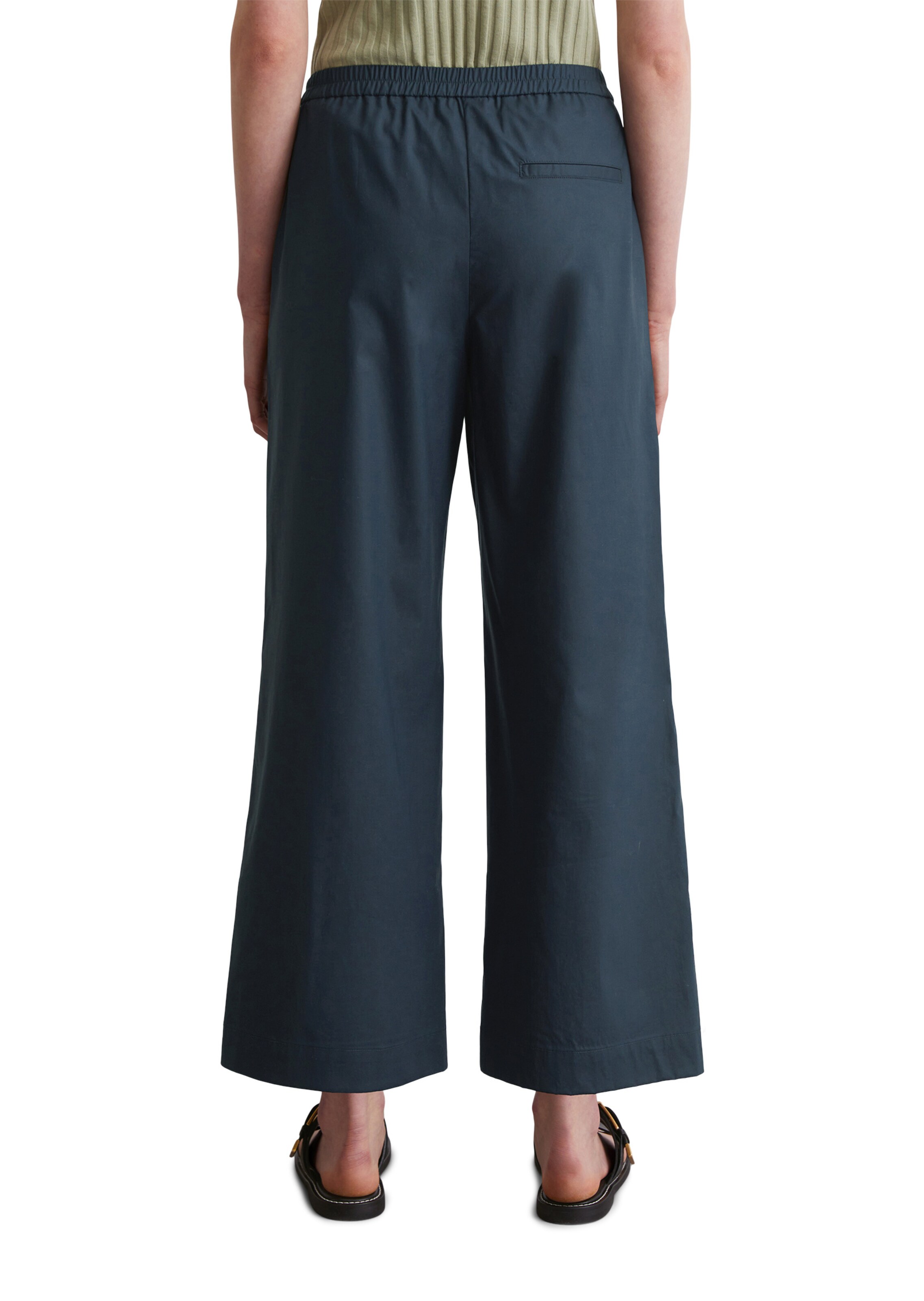 Marc O'Polo Loosefit Broek in Blauw