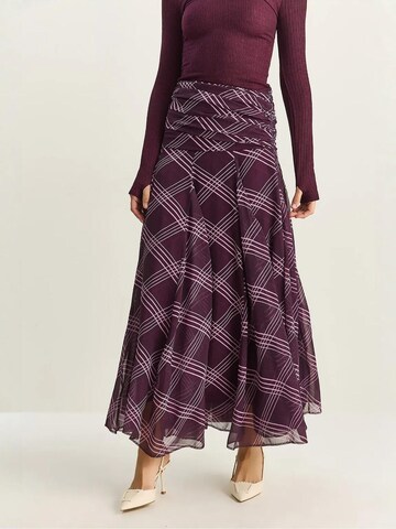 Bianco Lucci Rok in Lila: voorkant