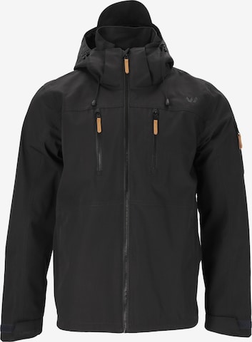 Whistler Outdoor jacket 'Downey' in Black: front