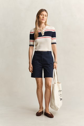 GANT Regular Pants in Blue: front