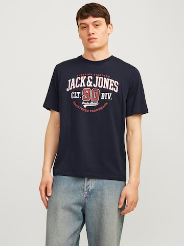 JACK & JONES Shirt in Blue: front