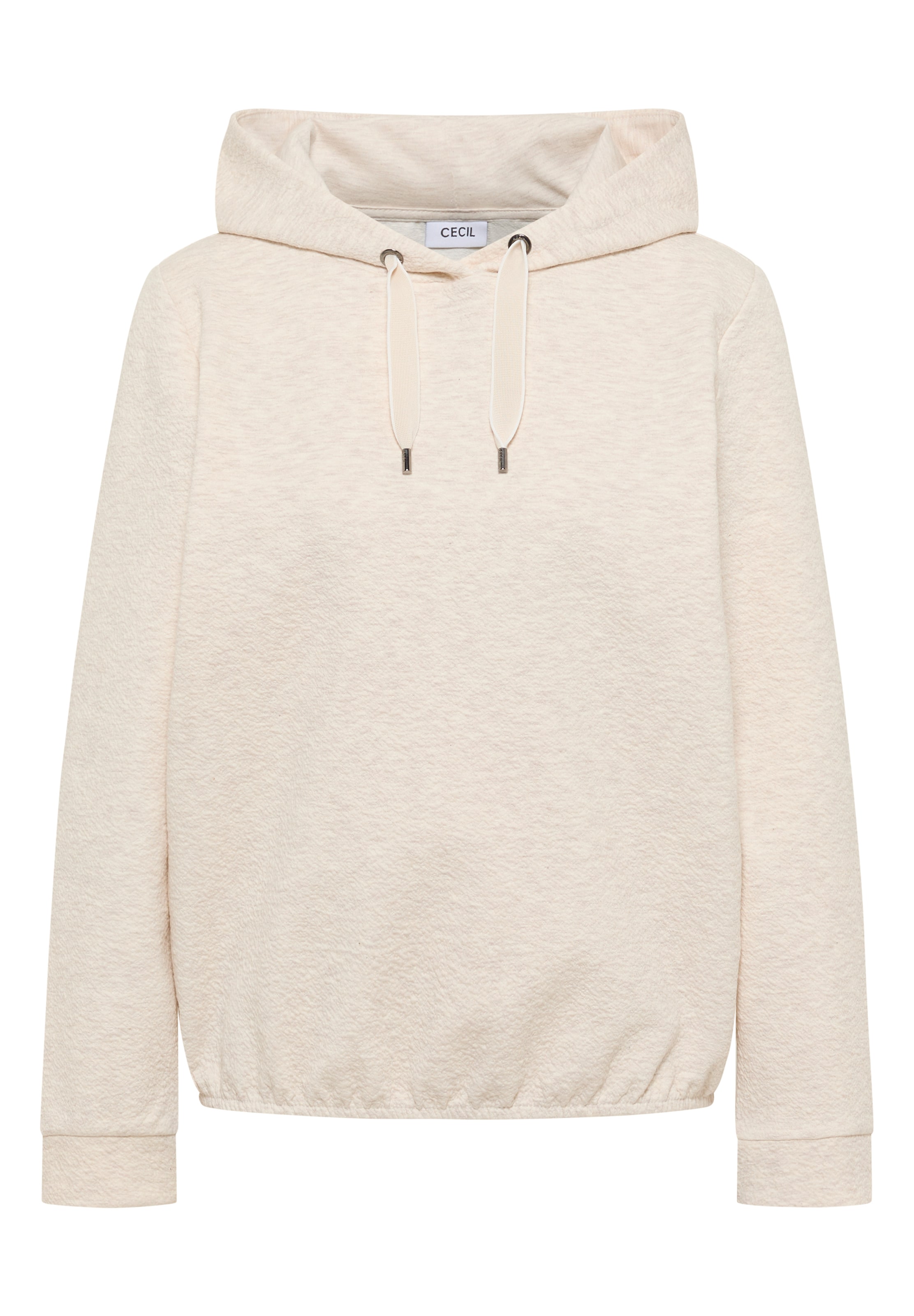 CECIL Sweatshirt in Beige: front
