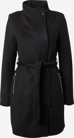 VERO MODA Between-Seasons Coat 'Twodope' in Black: front