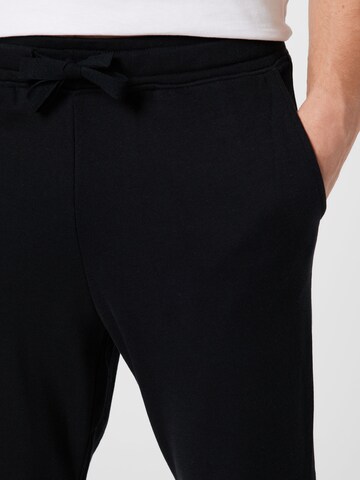 Resteröds - Tapered Pantalón 'BAMBOO' en negro