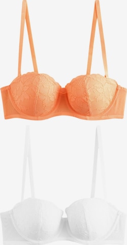 oranžs Next Balconette Krūšturis: no priekšpuses