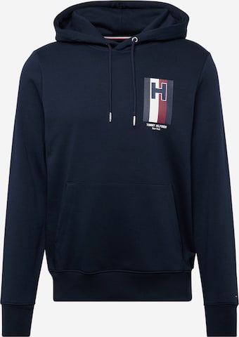 TOMMY HILFIGER - Sudadera en azul: frente