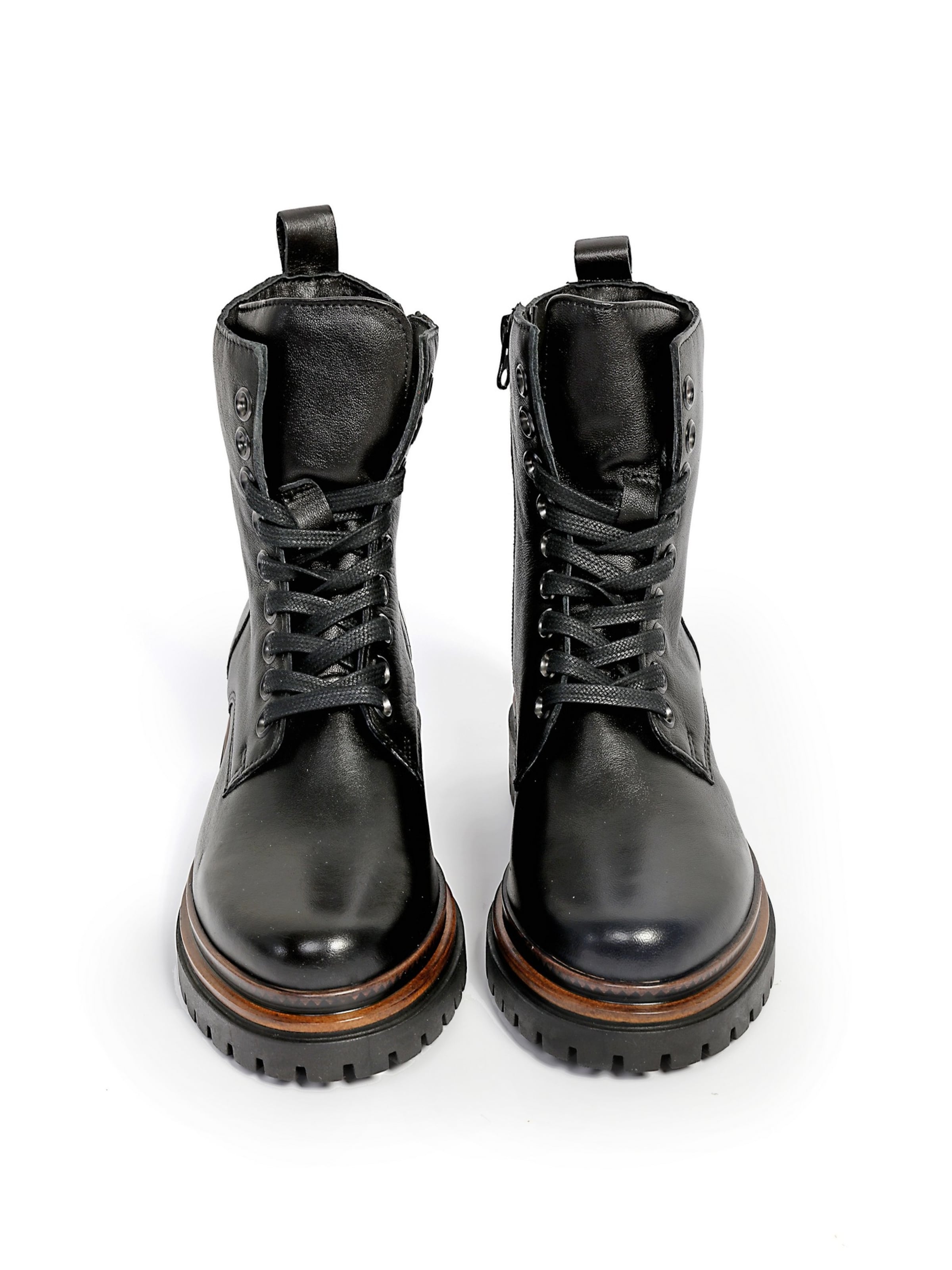 MJUS - Botim com fivela 'Ducci' em preto