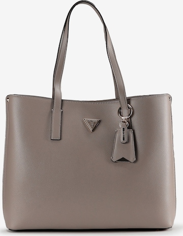 GUESS Schoudertas in Grijs: voorkant