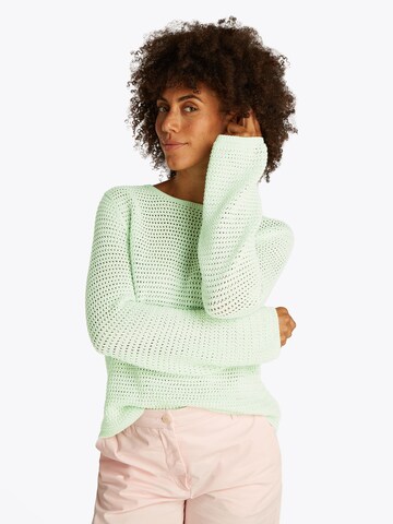 TOMMY HILFIGER Sweter w kolorze zielony: przód