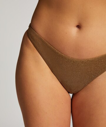 Hunkemöller Bikini Bottoms in Gold