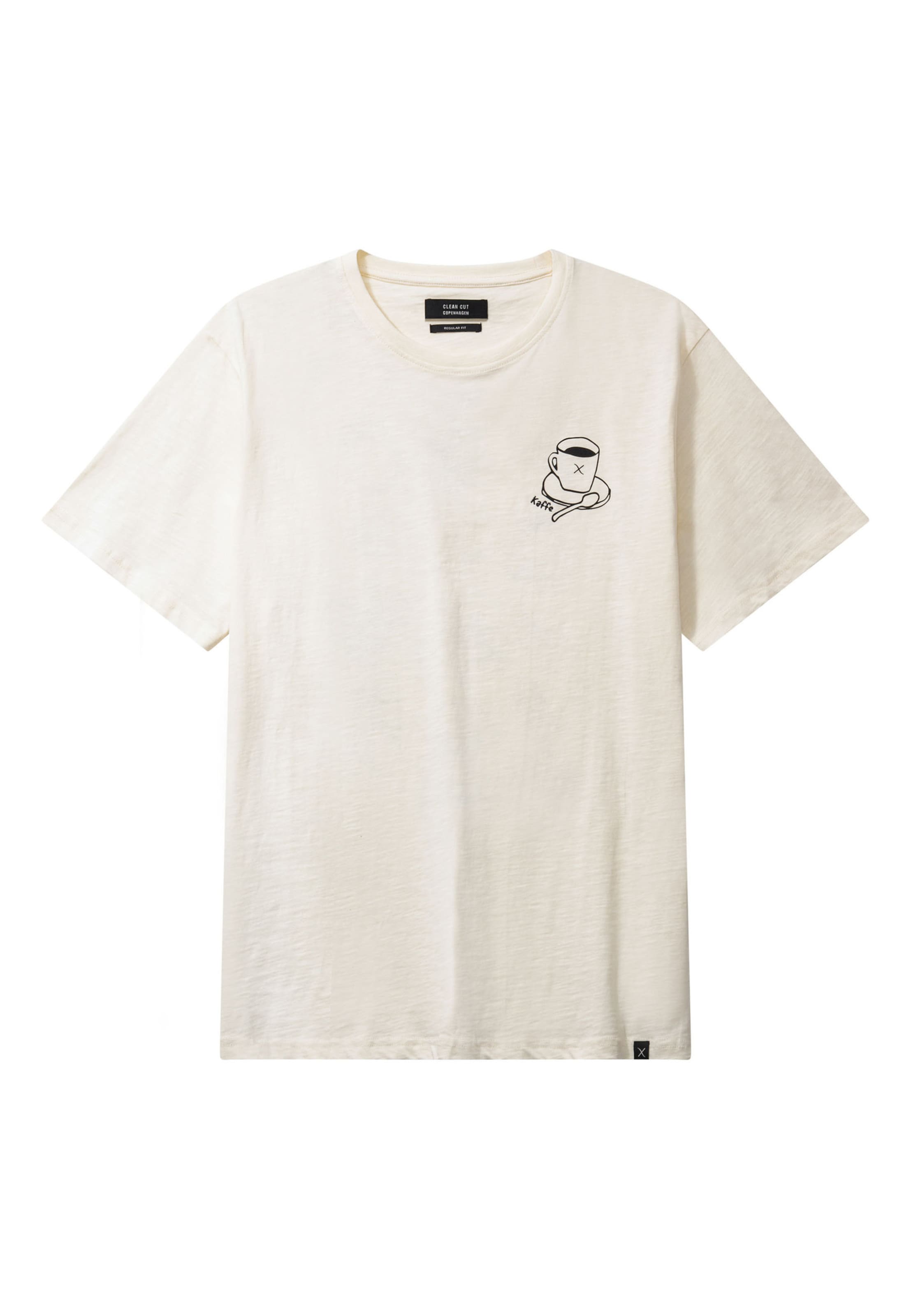 Clean Cut Copenhagen T-Shirt 'Embrace' in Beige: Vorderseite
