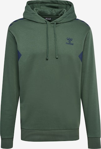 Hummel Sport sweatshirt 'Staltic' i grön: framsida