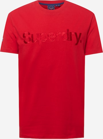 Maglietta di Superdry in rosso: frontale