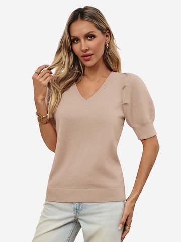Pullover di Imily Bela in beige: frontale