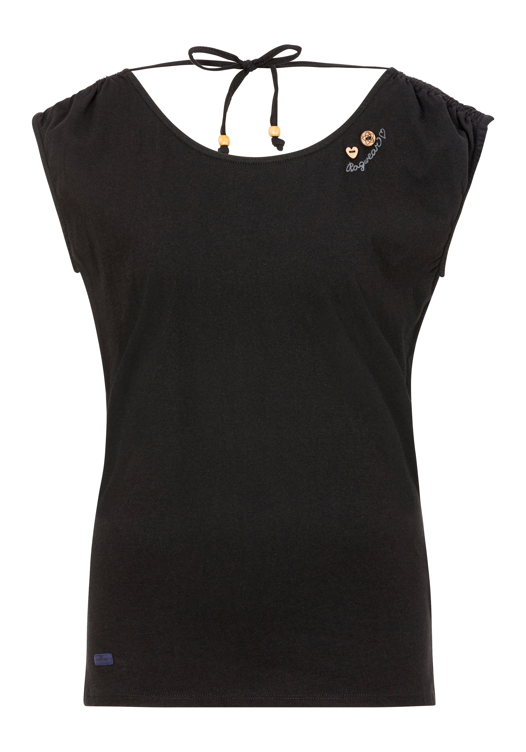 Ragwear Shirt in Black: front