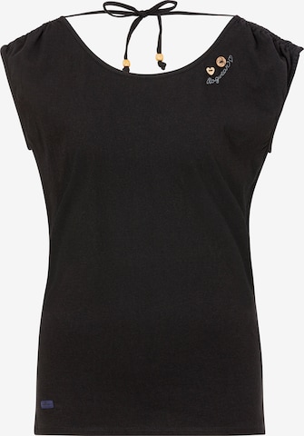 Ragwear Shirt in Black: front
