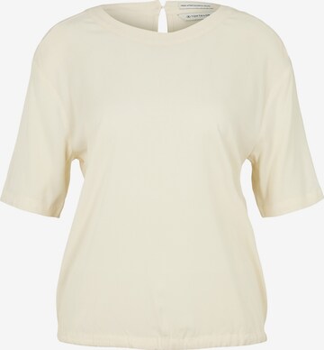 TOM TAILOR - Blusa en beige: frente