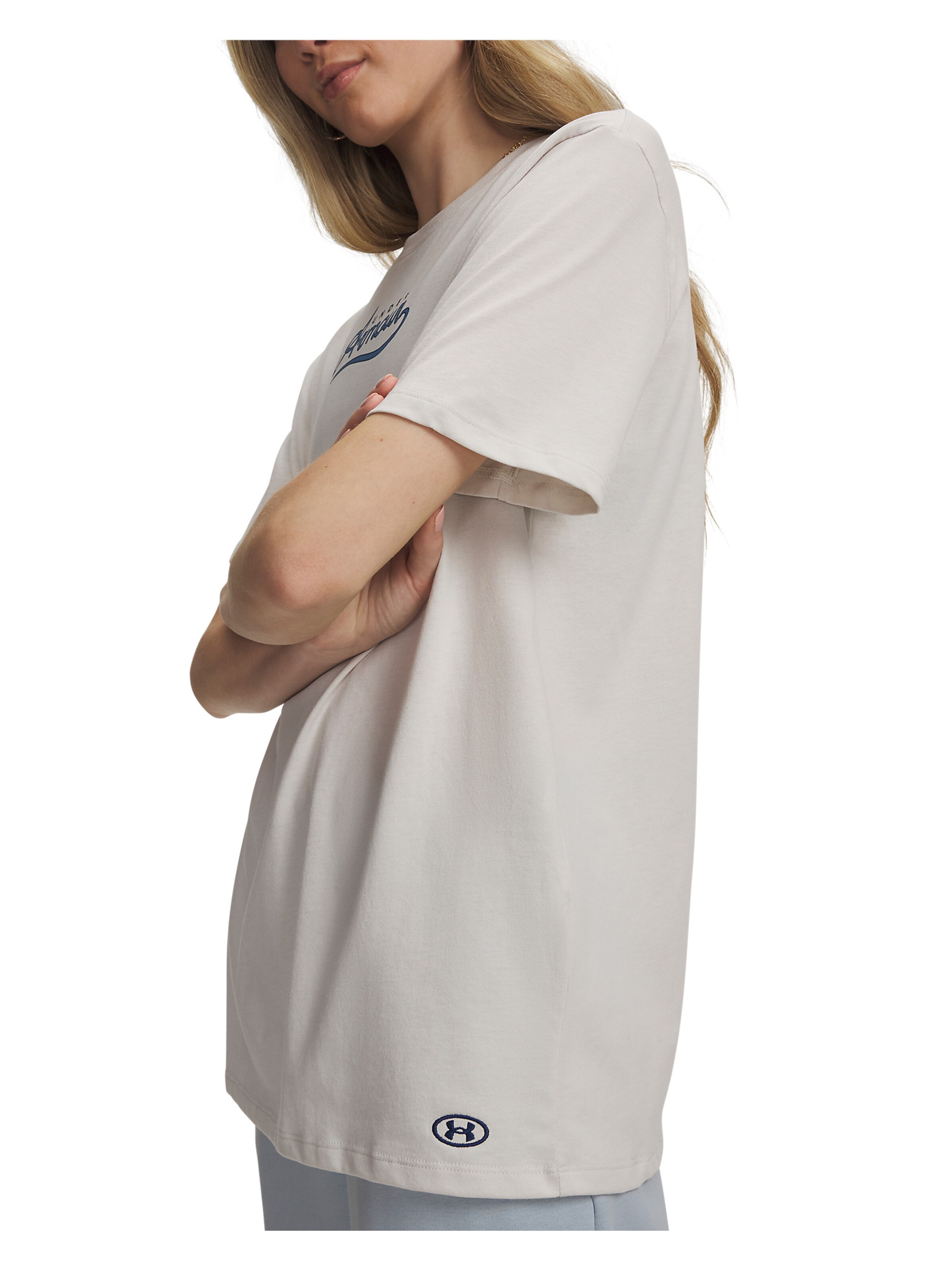 UNDER ARMOUR Functioneel shirt 'Rival' in Wit