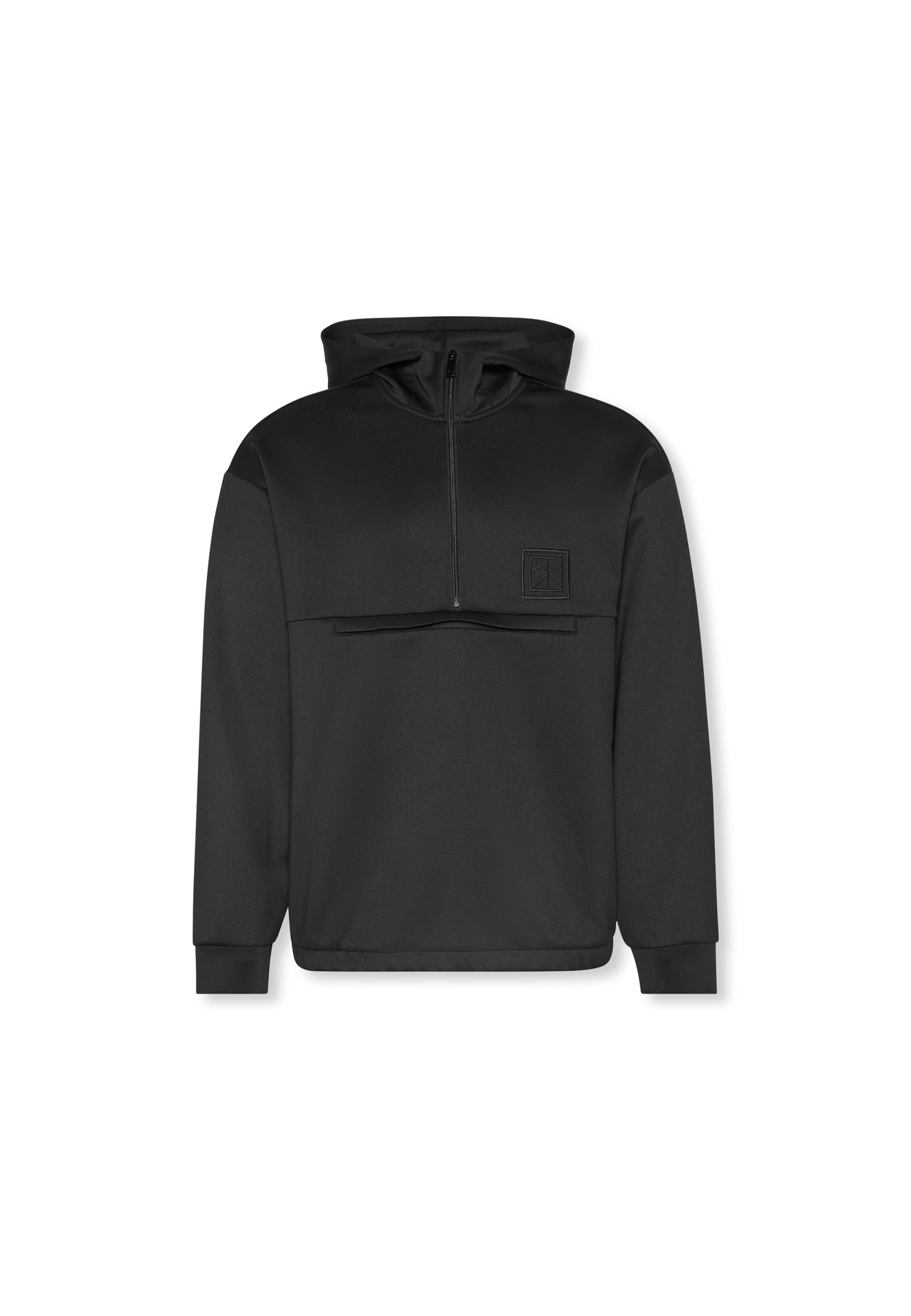 Calvin Klein Μπλούζα φούτερ σε μαύρο: μπροστά