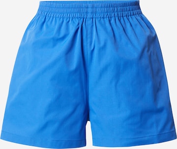 TOPSHOP Regular Shorts in Blau: predná strana