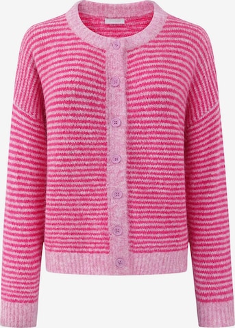 SASSYCLASSY Oversized cardigan in Pink: front