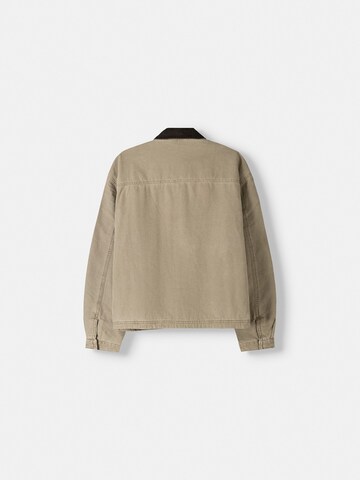 Bershka Between-Season Jacket in Beige