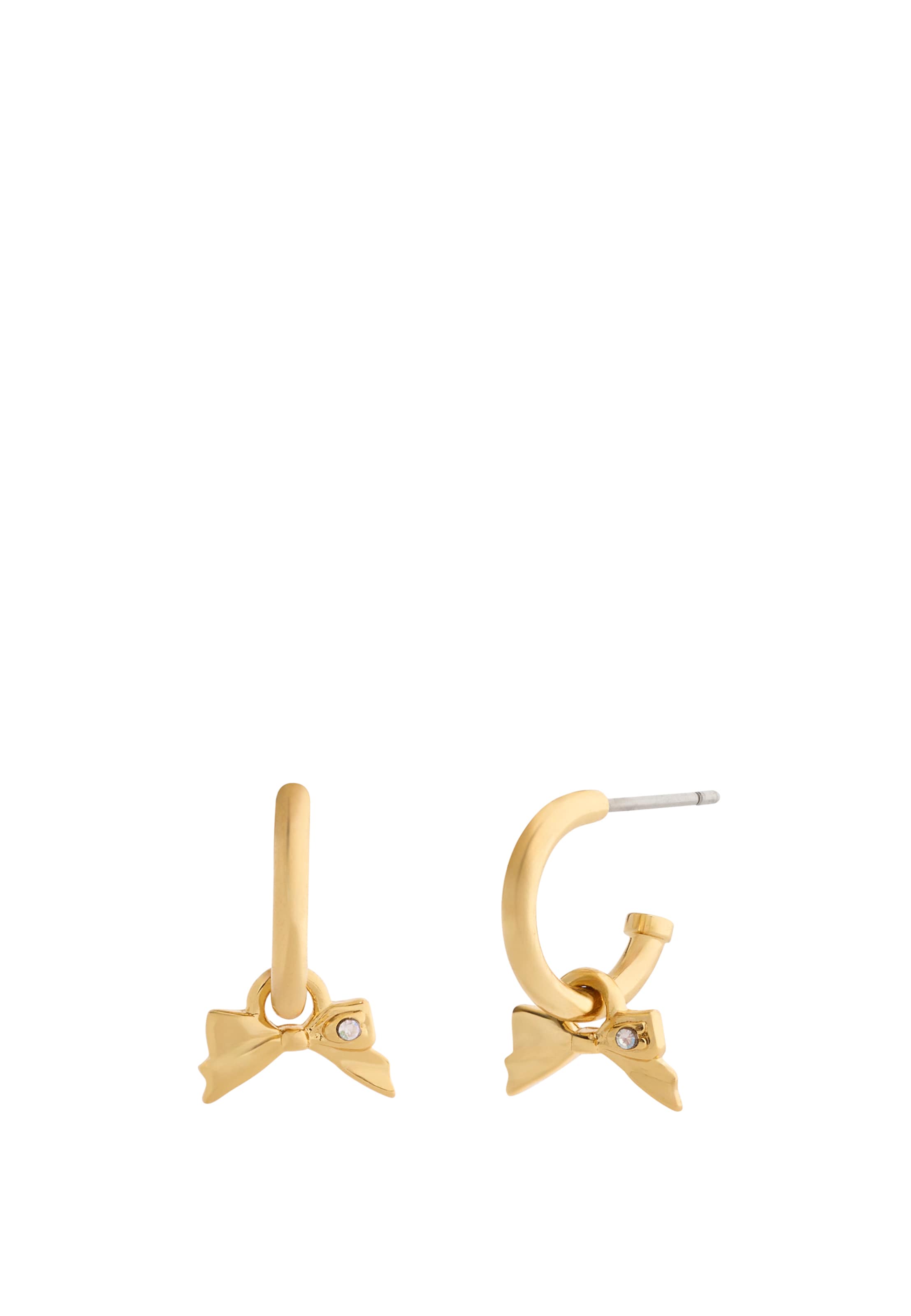 Cercei de la COACH pe auriu