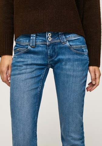 Pepe Jeans Slimfit Jeansy 'Venus' w kolorze niebieski