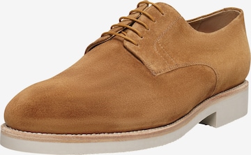 Henry Stevens Lace-Up Shoes 'Winston PDF' in Brown: front