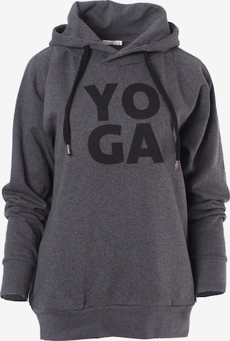 Kismet Yogastyle Sportsweatshirt in Grau: predná strana