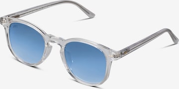 X Frame Therapy Sunglasses 'Prismalith Sun' in Blue: front