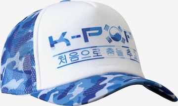 K-pop Lippalakki 'Camo' värissä sininen: etupuoli