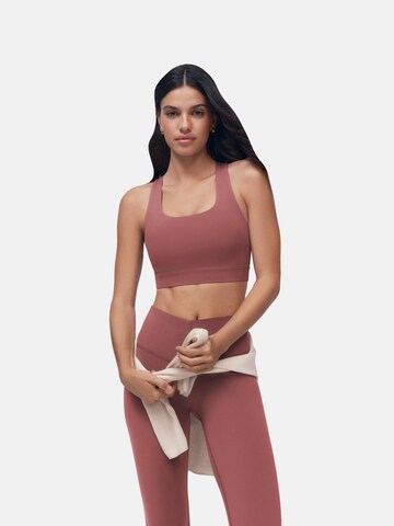 Osia Top in Pink: front