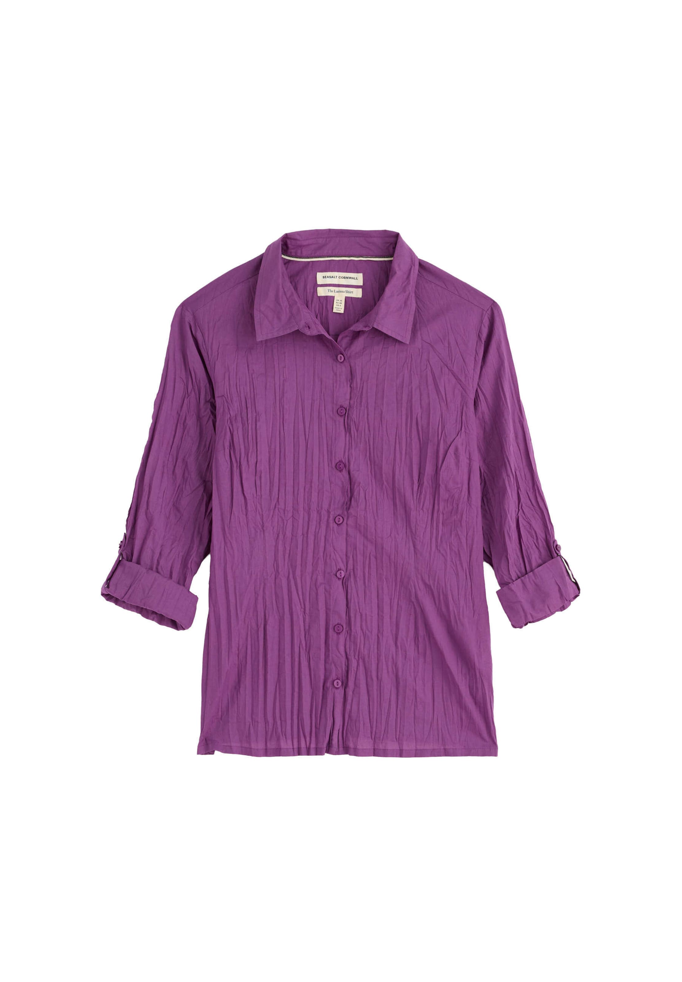 Chemisier 'Larissa' Seasalt Cornwall en violet : devant