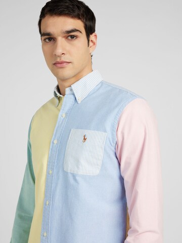 Coupe regular Chemise Polo Ralph Lauren en bleu