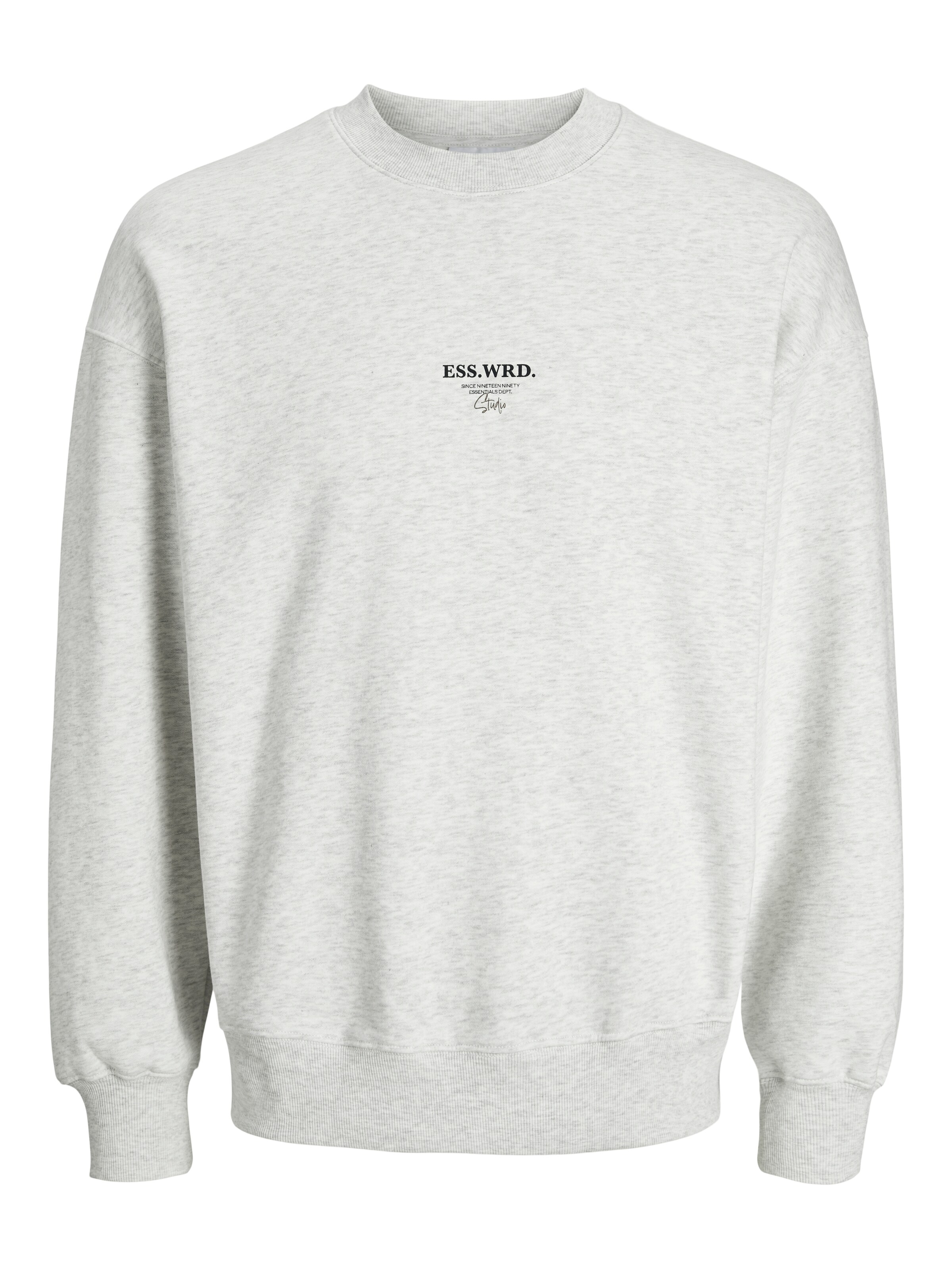 JACK & JONES Sweatshirt i hvid: forside