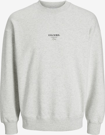 JACK & JONES Sweatshirt in White: front